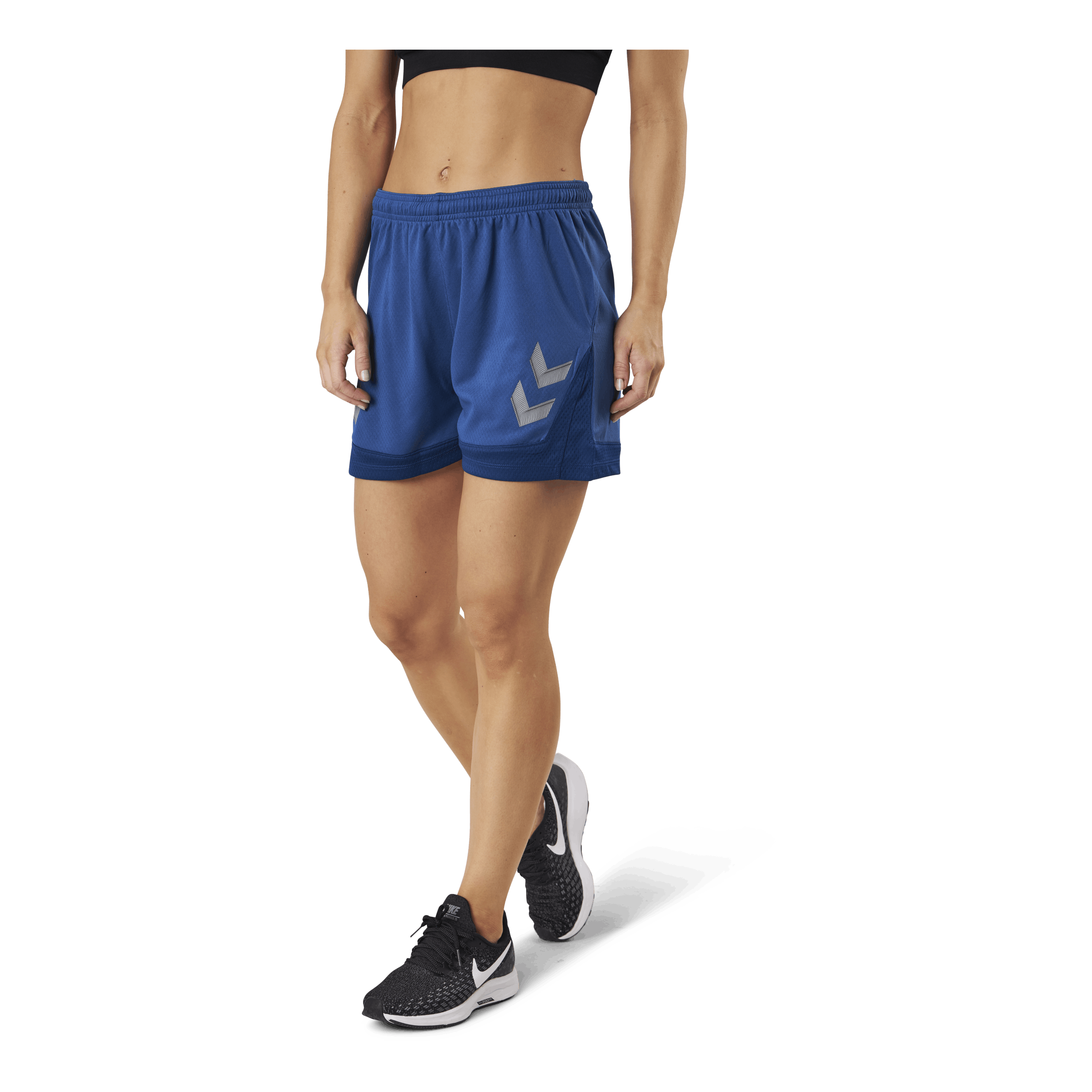 Hummel Poly Shorts Blue 2 Hummel Poly Shorts Blue - Bilde 2