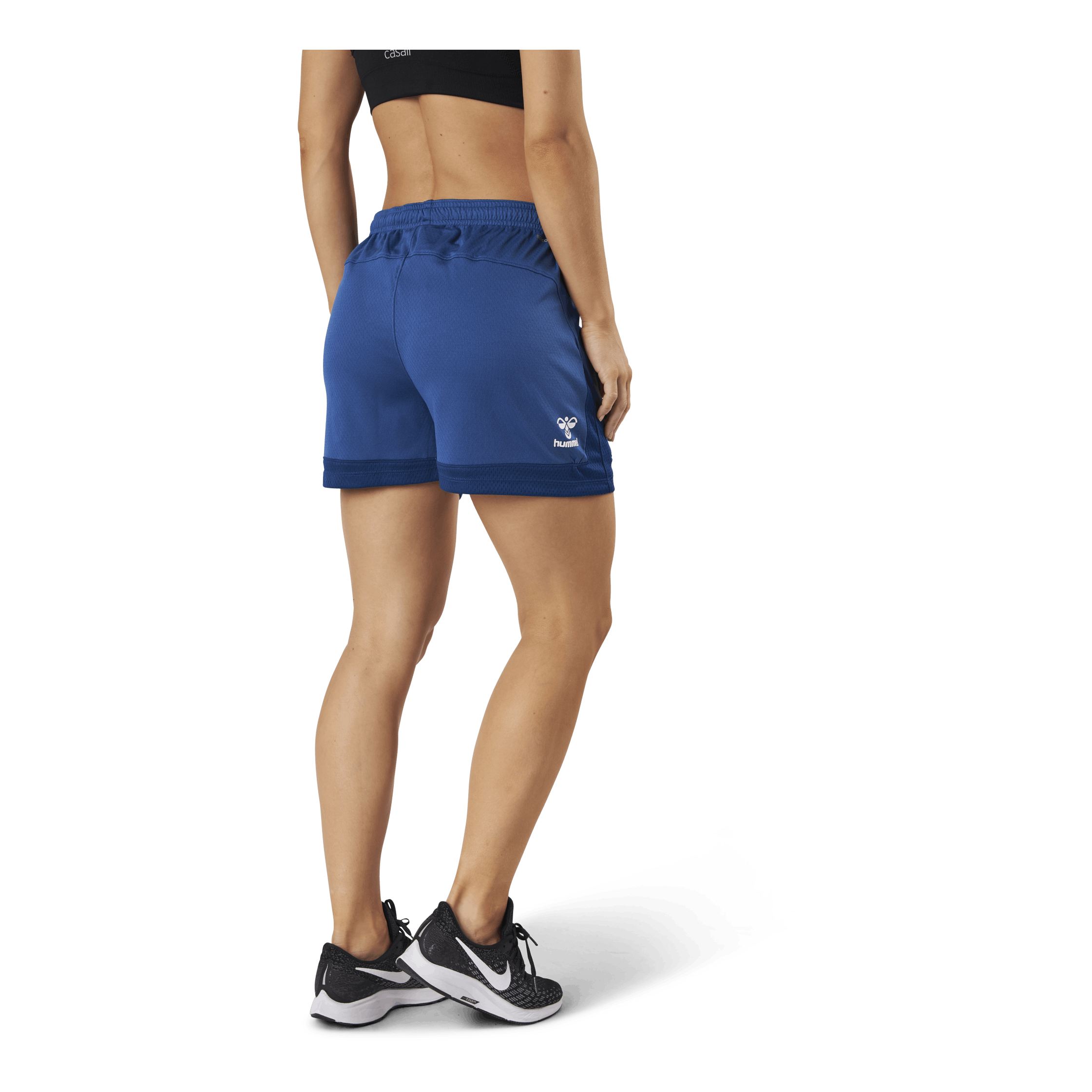 Hummel Poly Shorts Blue 3 Hummel Poly Shorts Blue - Bilde 3