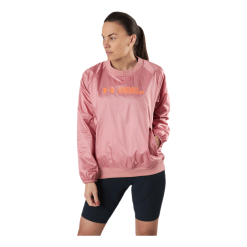 Under Armour Recover Woven Shine Crew Pink