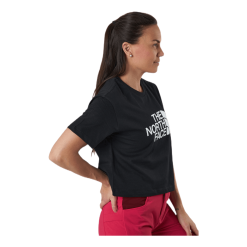 The North Face Cropped Easy Tee Black -Billig Jakker butikk 09465 32 002
