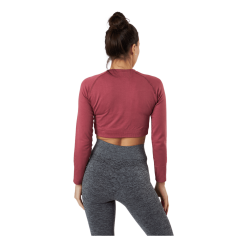 Norfolk Molly Seamless LS Crop Top Pink -Billig Jakker butikk 09465 74 003