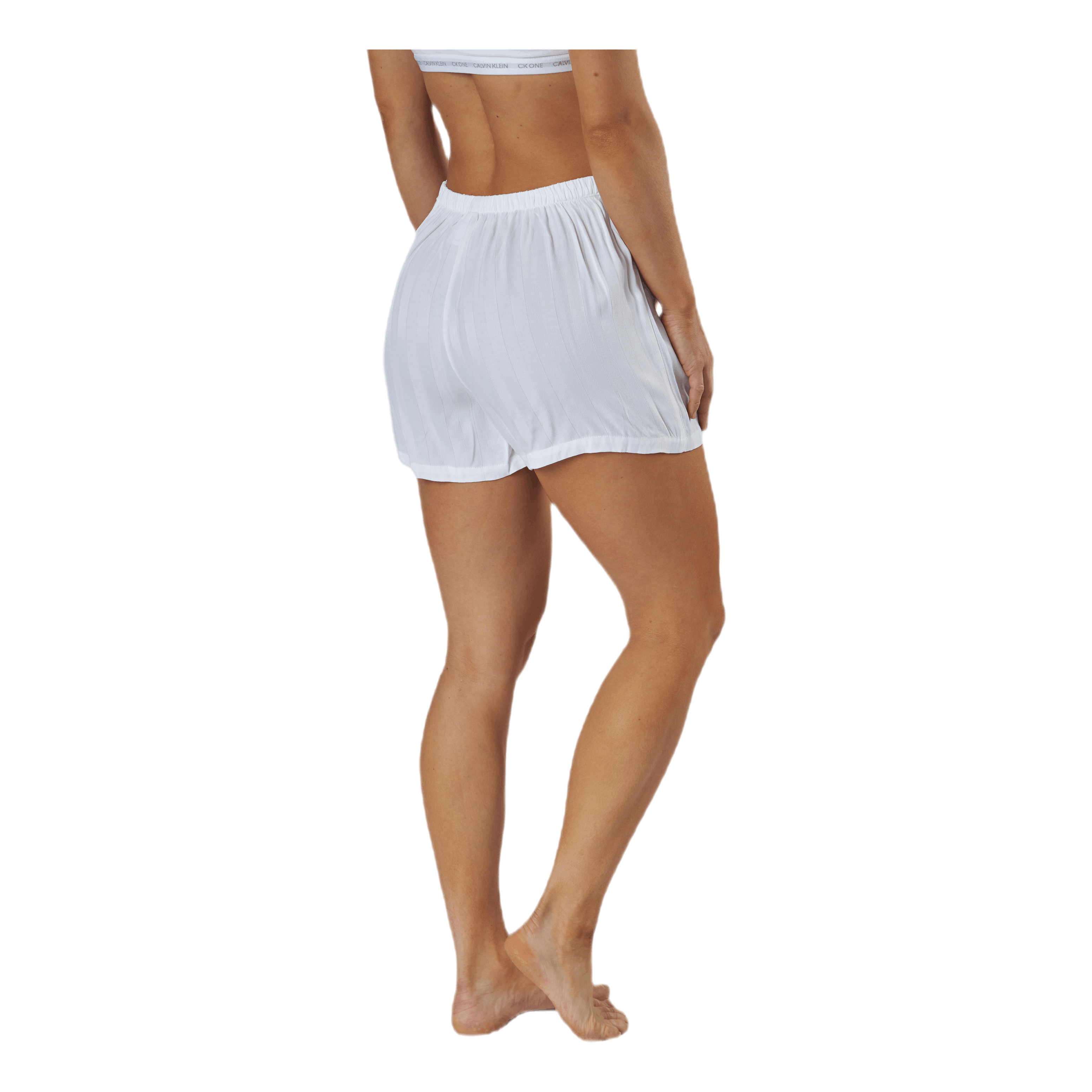 Calvin Klein Sleep Shorts White 3 Calvin Klein Sleep Shorts White - Bilde 3