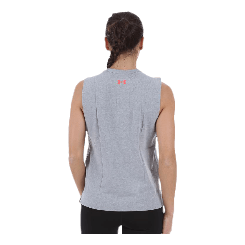 Under Armour Exploded Wordmark Muscle Grey 2 Under Armour Exploded Wordmark Muscle Grey - Bilde 2