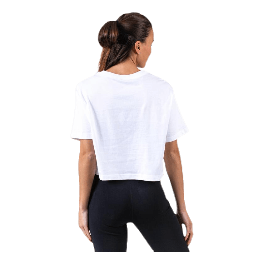 Nike Essential Icon Crop Futura Tee White/Black 4 Nike Essential Icon Crop Futura Tee White/Black - Bilde 4