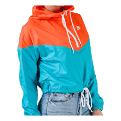 Nike Heritage Windbreaker Jacket Orange/Turquoise -Billig Jakker butikk 192498303722 005 55331924c3d74c318e51f1afe94b88e3