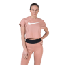 Nike Swoosh SS Crop Top Red