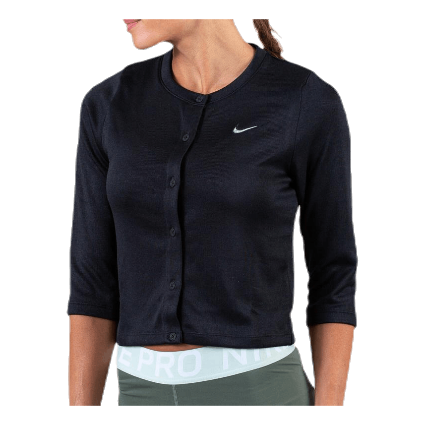 Nike Court Cardigan White/Black 4 Nike Court Cardigan White/Black - Bilde 4