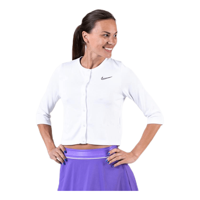 Nike Court Cardigan White/Black 1 Nike Court Cardigan White/Black