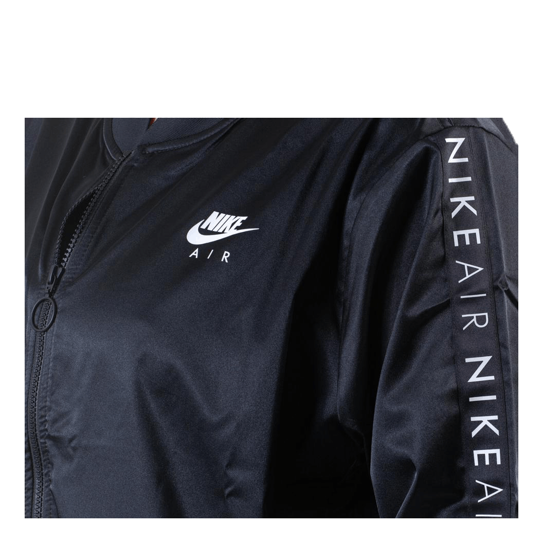 Nike Nsw Air Track Jacket Satin Plus Black 6 Nike Nsw Air Track Jacket Satin Plus Black - Bilde 6