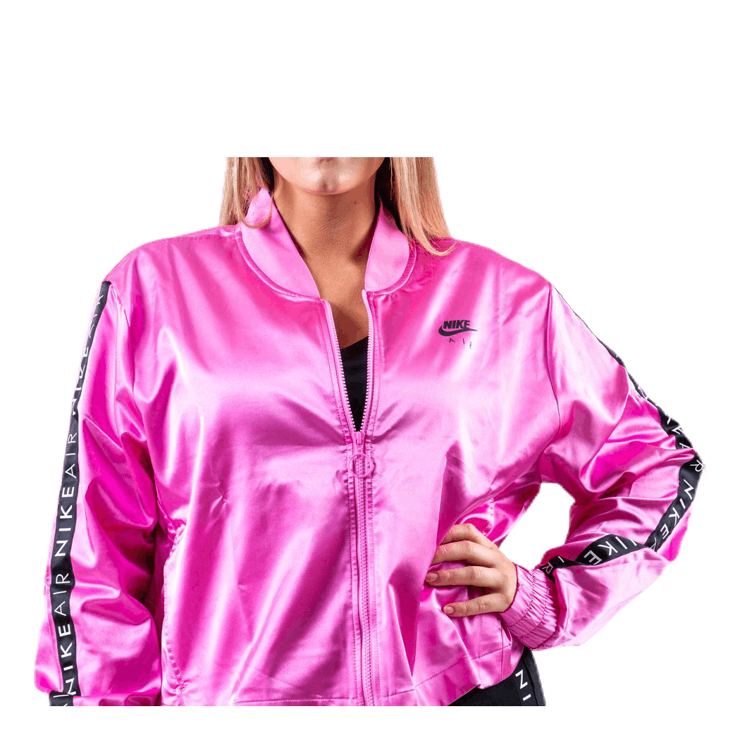 Nike Nsw Air Track Jacket Satin Plus Pink 6 Nike Nsw Air Track Jacket Satin Plus Pink - Bilde 6