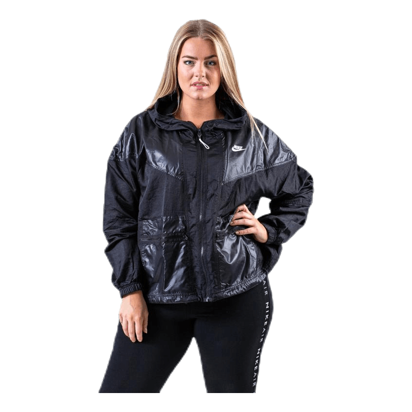 Nike Nsw Cargo Rebel Jacket Plus White/Black 1 Nike Nsw Cargo Rebel Jacket Plus White/Black