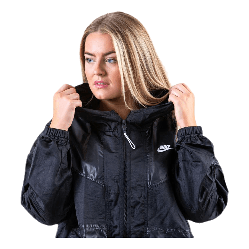 Nike Nsw Cargo Rebel Jacket Plus White/Black 2 Nike Nsw Cargo Rebel Jacket Plus White/Black - Bilde 2