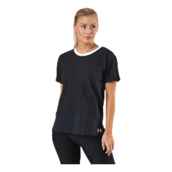 Under Armour UA Charged Cotton SS Black