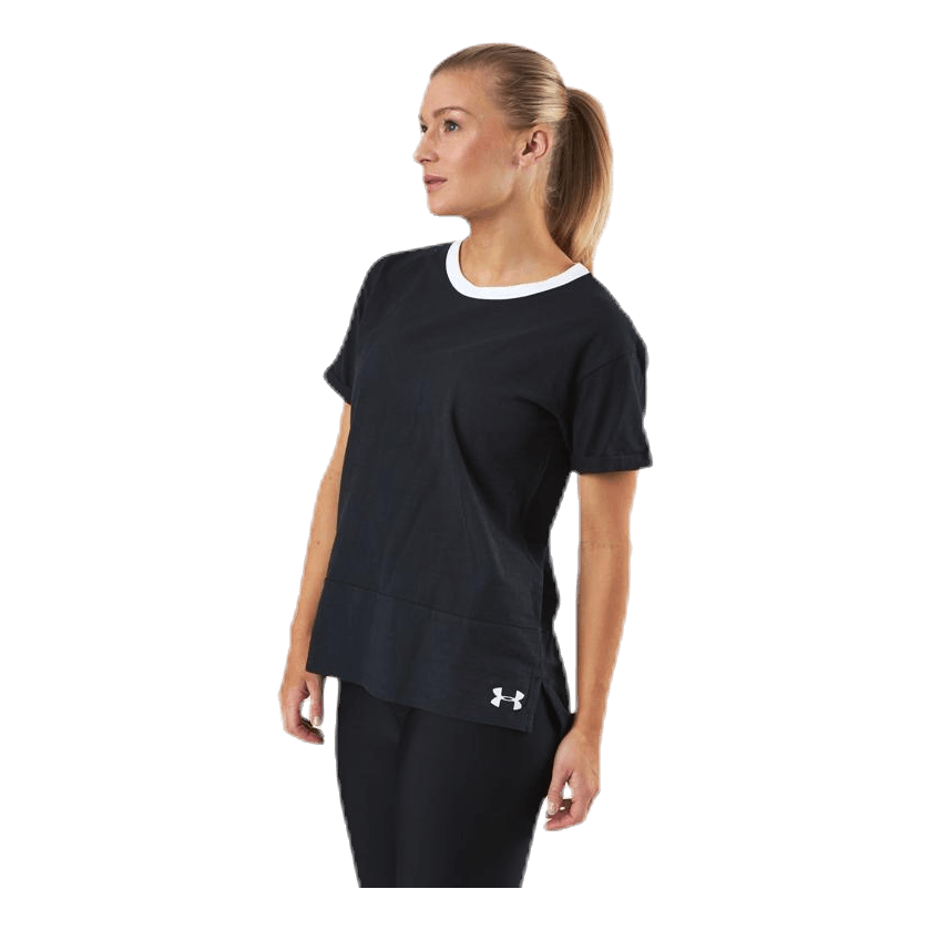 Under Armour UA Charged Cotton SS Black 2 Under Armour UA Charged Cotton SS Black - Bilde 2