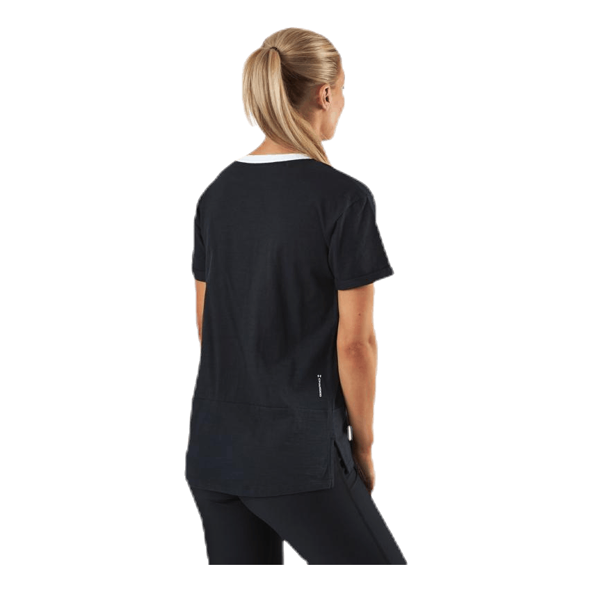 Under Armour UA Charged Cotton SS Black 3 Under Armour UA Charged Cotton SS Black - Bilde 3