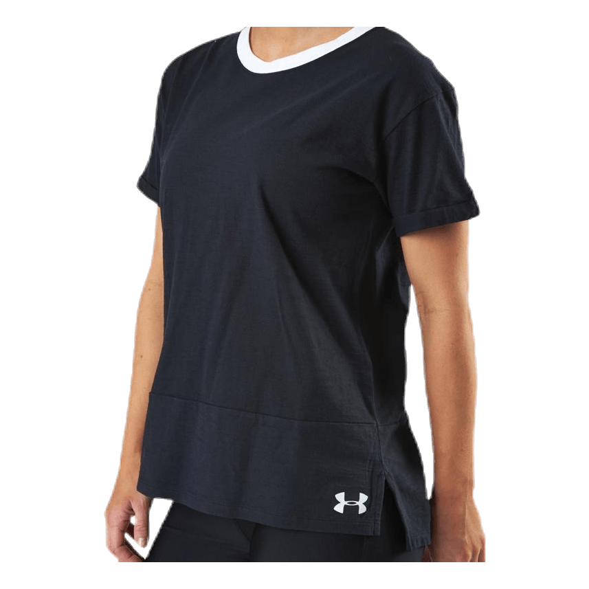 Under Armour UA Charged Cotton SS Black 4 Under Armour UA Charged Cotton SS Black - Bilde 4