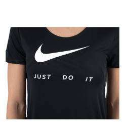 Nike Top SS Swoosh Run White/Black -Billig Jakker butikk 193654905798 005 c213884022c845b28bde183f05f3240b