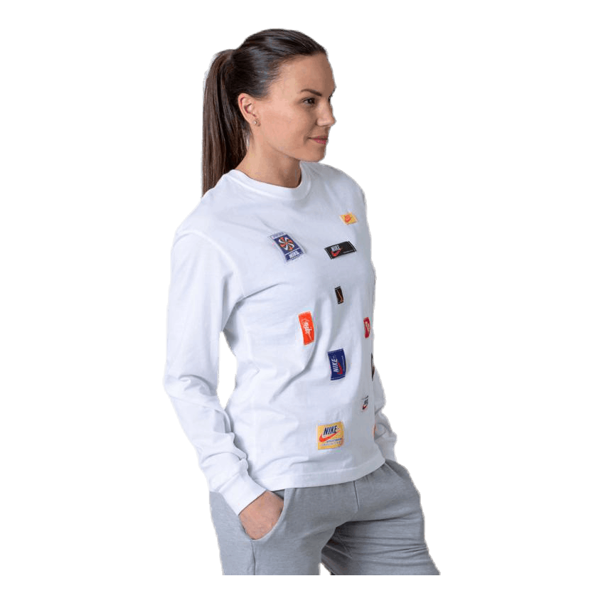Nike Nsw Long-Sleeve White 2 Nike Nsw Long-Sleeve White - Bilde 2