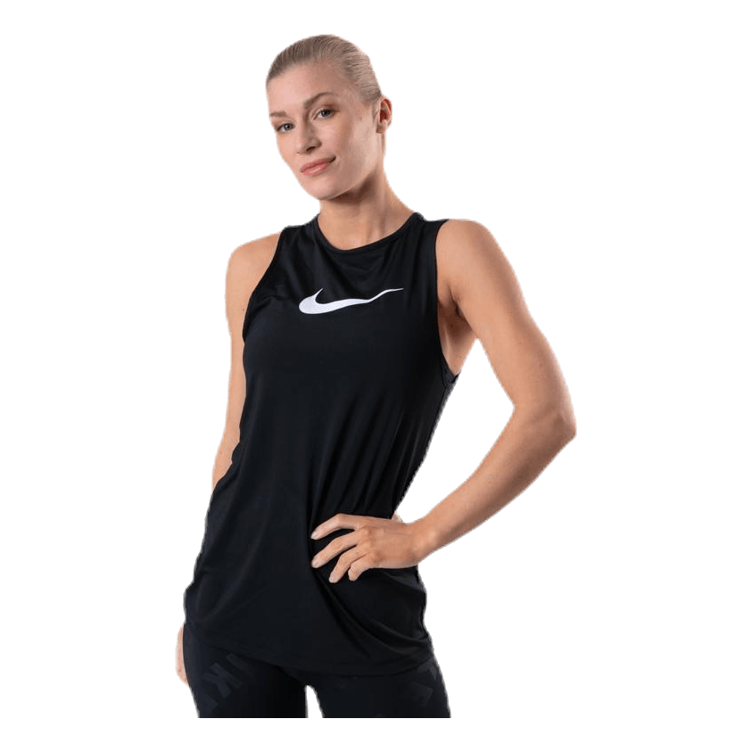 Nike Essential Swoosh Tank White/Black 1 Nike Essential Swoosh Tank White/Black