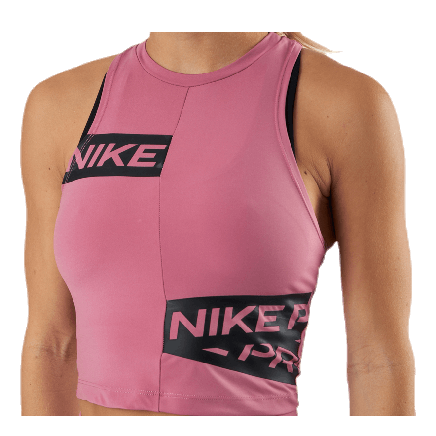 Nike Pro Women'S Graphic Tank Desert Berry/Black 4 Nike Pro Women'S Graphic Tank Desert Berry/Black - Bilde 4