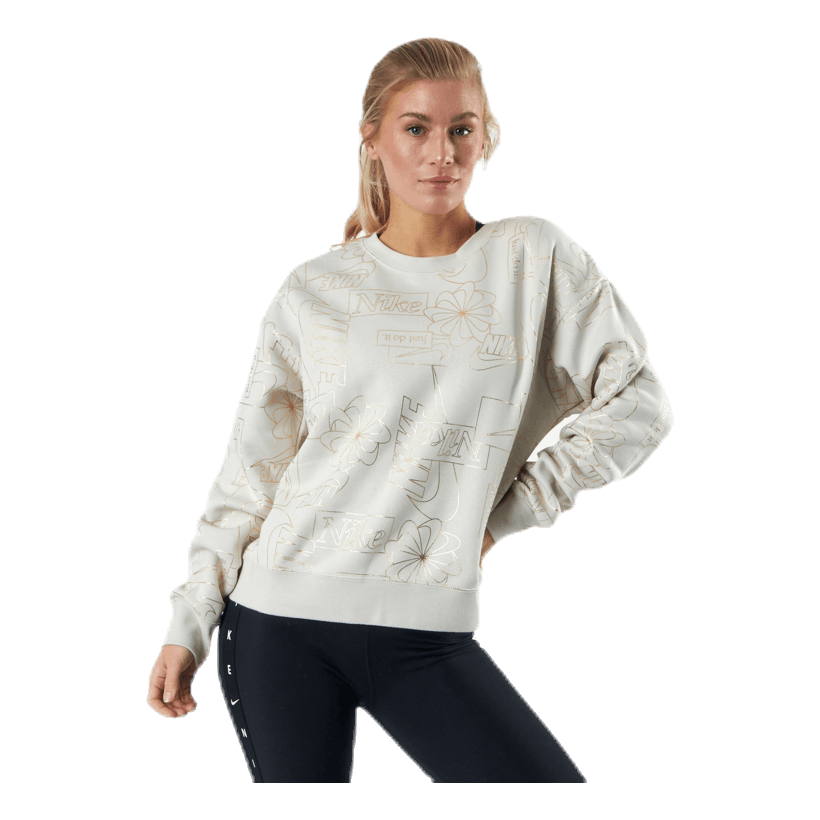 Nike Nsw Icon Clash Flc Aop Top Brown 1 Nike Nsw Icon Clash Flc Aop Top Brown