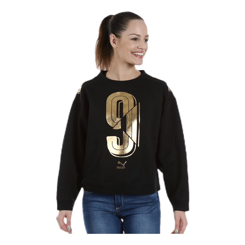 Puma Crew Sweat Black 1 Puma Crew Sweat Black