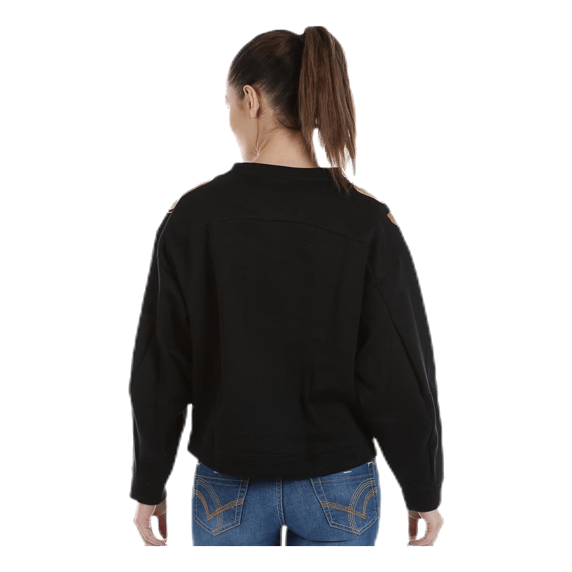 Puma Crew Sweat Black 2 Puma Crew Sweat Black - Bilde 2