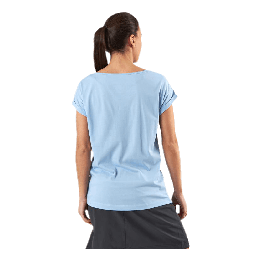 Jack Wolfskin Salt Sand Sea Tee Blue 3 Jack Wolfskin Salt Sand Sea Tee Blue - Bilde 3