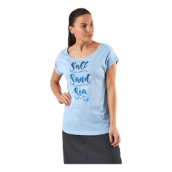 Jack Wolfskin Salt Sand Sea Tee Blue 7 Jack Wolfskin Salt Sand Sea Tee Blue -Billig Jakker butikk 4060477508382 004 914a2aeaea314224b5949192ea1cf676