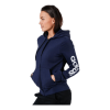 ADIDAS Essentials Linear Full Zip Hoodie Legend Ink / White