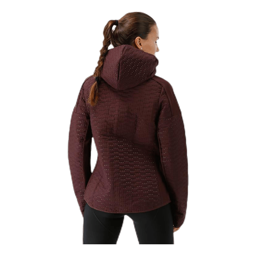 ADIDAS ZNE Jacket W Black/Red 2 ADIDAS ZNE Jacket W Black/Red - Bilde 2