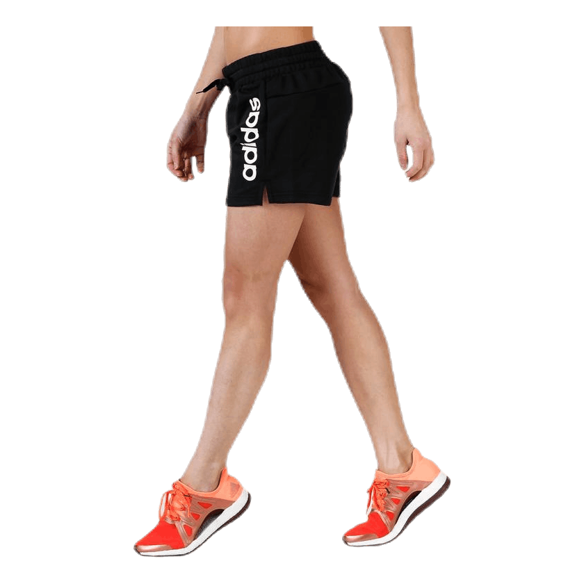 ADIDAS Essentials Linear Short Black / White 3 ADIDAS Essentials Linear Short Black / White - Bilde 3