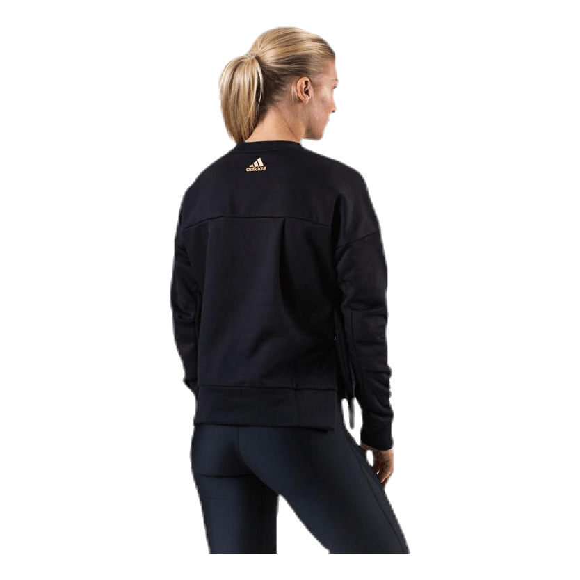 ADIDAS ID Glam Sweat Black 3 ADIDAS ID Glam Sweat Black - Bilde 3