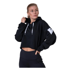 Reebok Wor Myt 1/4 Zip Hoodie Black