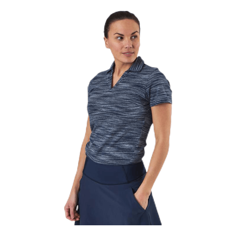 PUMA Golf Heather Slub Polo Blue 4 PUMA Golf Heather Slub Polo Blue - Bilde 4