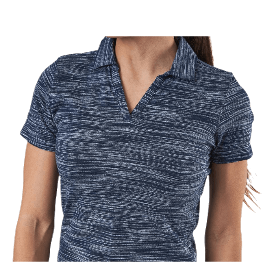 PUMA Golf Heather Slub Polo Blue 6 PUMA Golf Heather Slub Polo Blue - Bilde 6