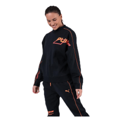 Puma Evide Crew Orange/Black -Billig Jakker butikk 4062451172817 004 e650ec4e99fa40389dbfdc12fce863ba