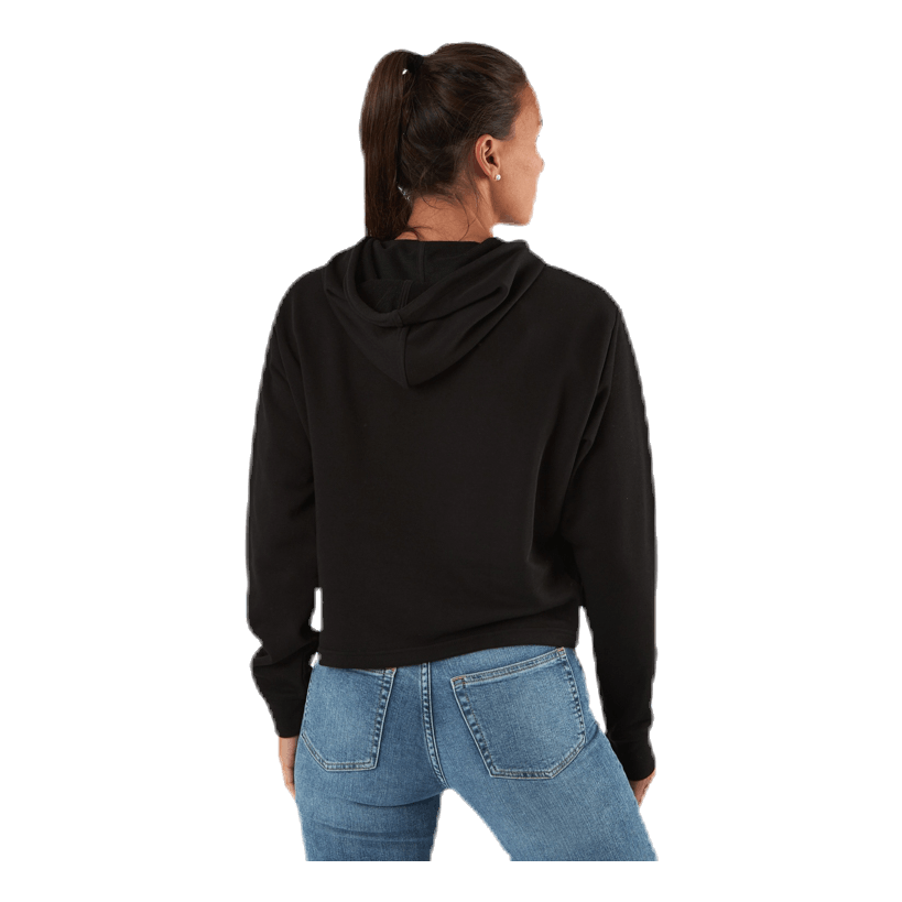 Puma ESS+ Metallic Cropped Hoody TR Black/Gold 3 Puma ESS+ Metallic Cropped Hoody TR Black/Gold - Bilde 3