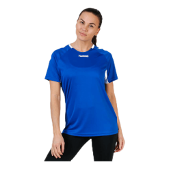 Hummel Core Team Jersey W S/s Blue