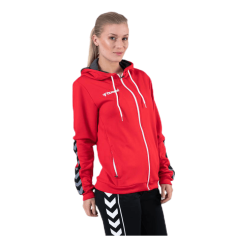 Hummel Authentic Poly Zip Hoodie Red -Billig Jakker butikk 5700495853185 006 40f9f8e3749940859ac59c4f1f5c9b62