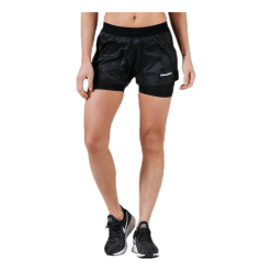 Newline Black 2-Lay Shorts Black