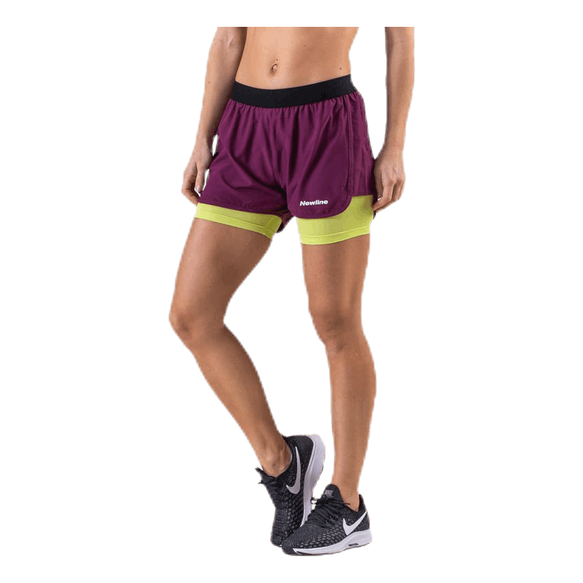 Newline 2-Lay Shorts Purple/Green 3 Newline 2-Lay Shorts Purple/Green - Bilde 3
