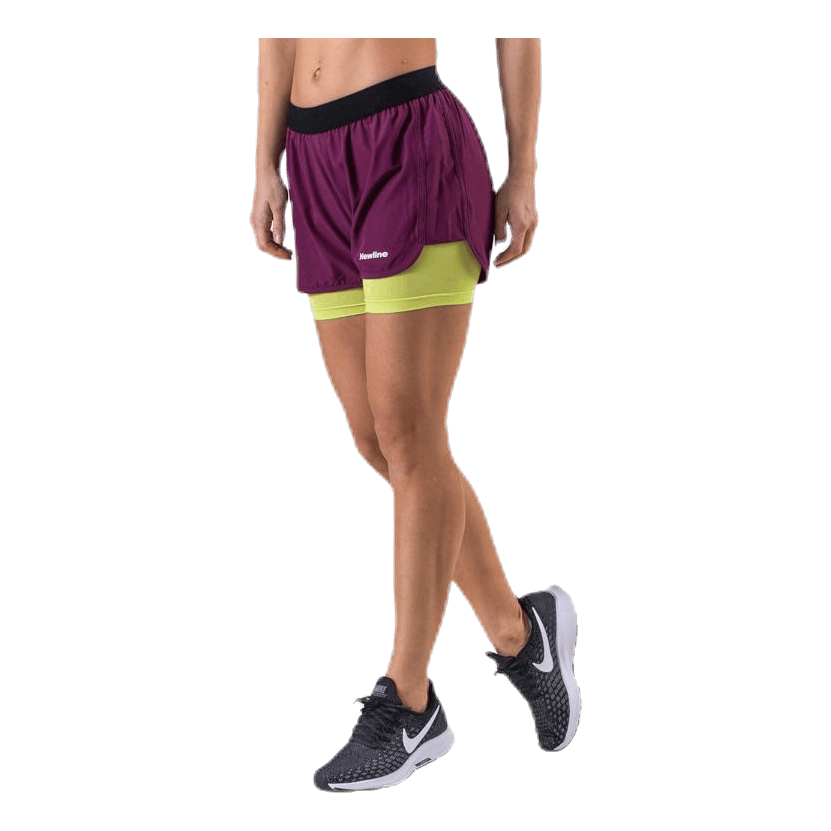 Newline 2-Lay Shorts Purple/Green 4 Newline 2-Lay Shorts Purple/Green - Bilde 4