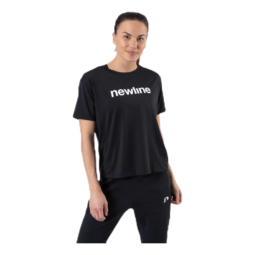 Newline Cropped Tee Black 1 Newline Cropped Tee Black