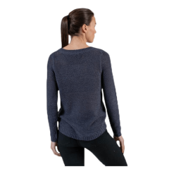 ONLY Geena Xo L/S Pullover Knt Blue -Billig Jakker butikk 5713021321607 003 a352a672dba042699124ebc48fbfa016