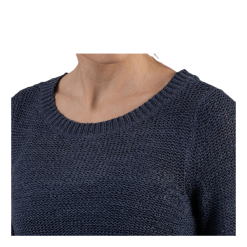 ONLY Geena Xo L/S Pullover Knt Blue -Billig Jakker butikk 5713021321607 005 58f6d6fa552043049856be649640a9dd
