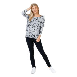 ONLY Elcos 4/5 Aop Top Jrs Grey -Billig Jakker butikk 5713618319307 006 505a600c2b8c40ecb15e4f81412842b7