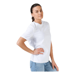 Pieces Ria Ss Fold Up Solid Tee White -Billig Jakker butikk 5713722835380 004 9e678a959e1a4d03bdc8cf0176fde280