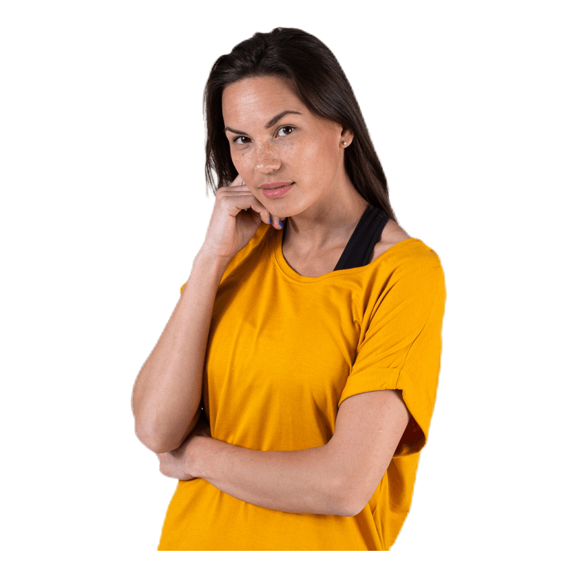 ONLY Moster S/S O-Neck Top Jrs Yellow 1 ONLY Moster S/S O-Neck Top Jrs Yellow