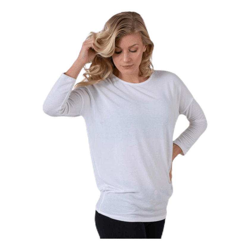 ONLY Glamour 3/4 Top Jrs White 1 ONLY Glamour 3/4 Top Jrs White